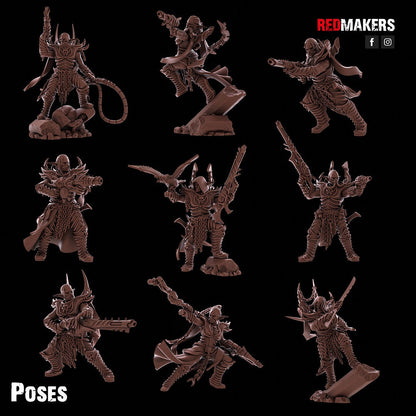 Red Makers Dark Space Elves - Kill Squad (Custom Order) - product image 1 of 10