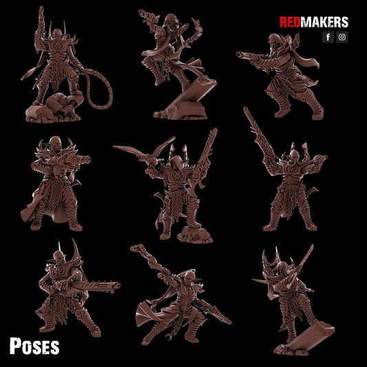 Red Makers Dark Space Elves - Kill Squad (Custom Order) - product image 1 of 10