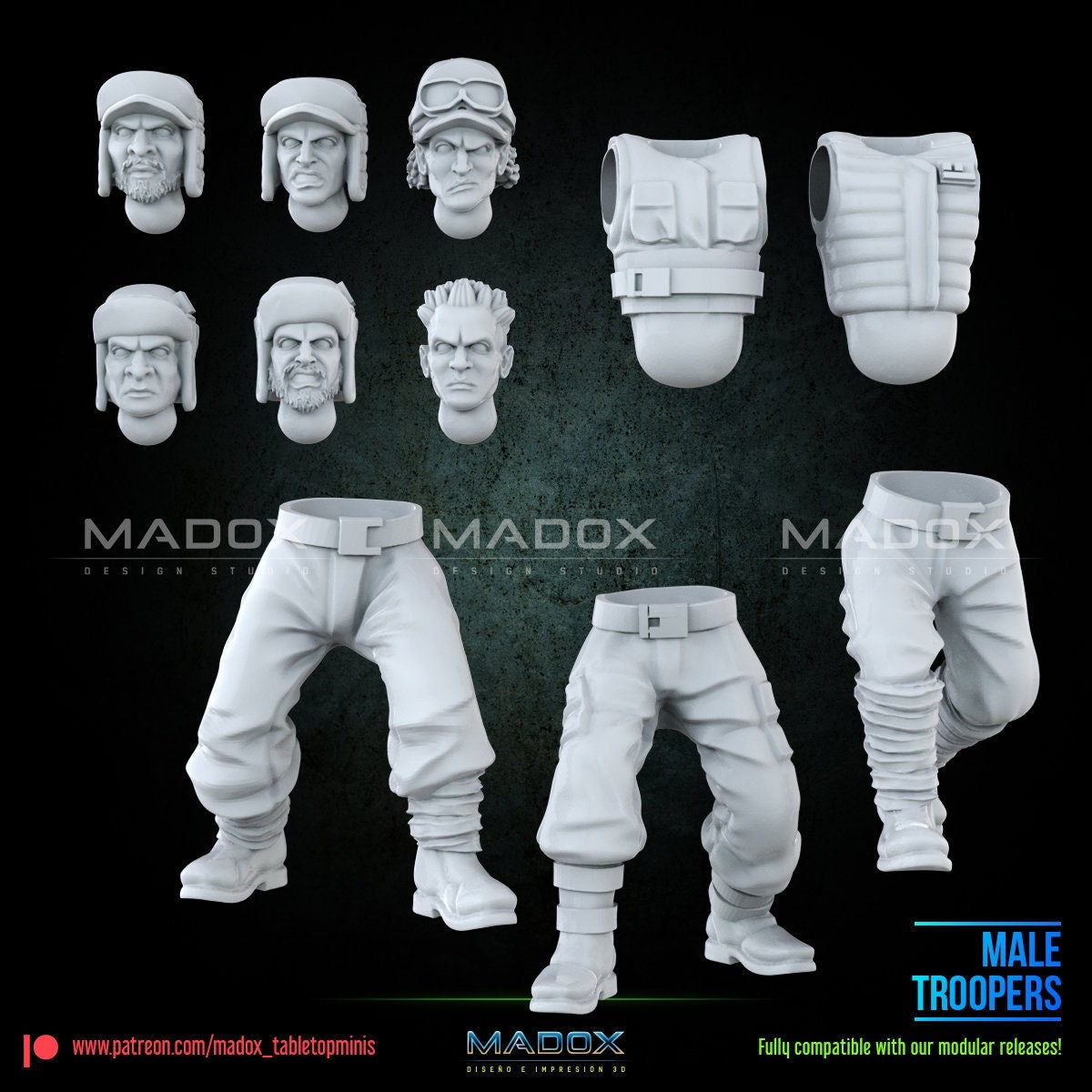 Legion Freeville Fighters (Custom Order) - product image 3 of 5