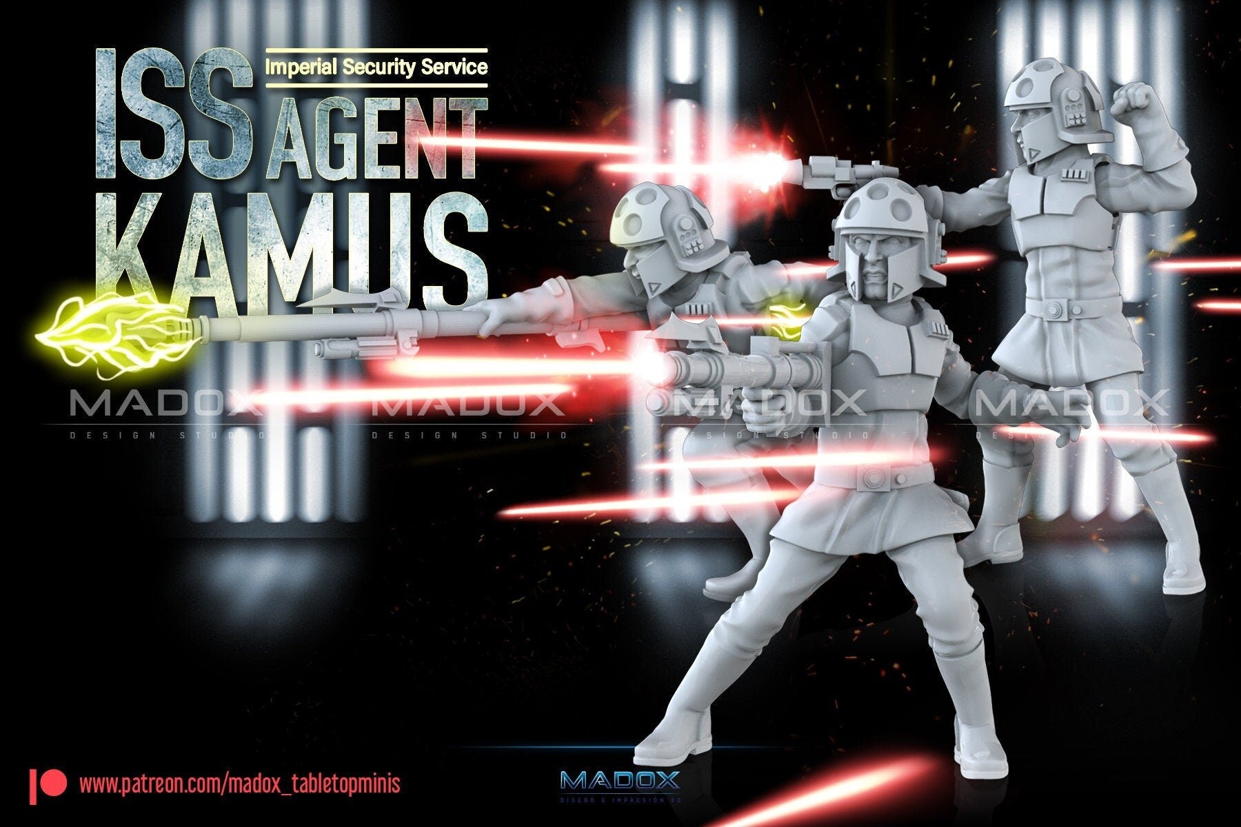 Legion ISS Agent Kamus (Custom Order) - product image 2 of 5