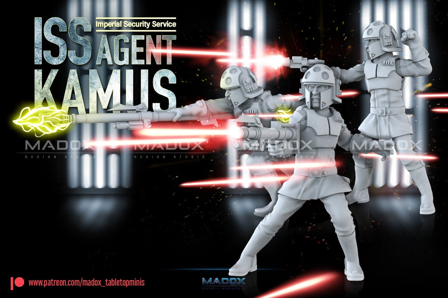 Legion ISS Agent Kamus (Custom Order) - product image 2 of 5