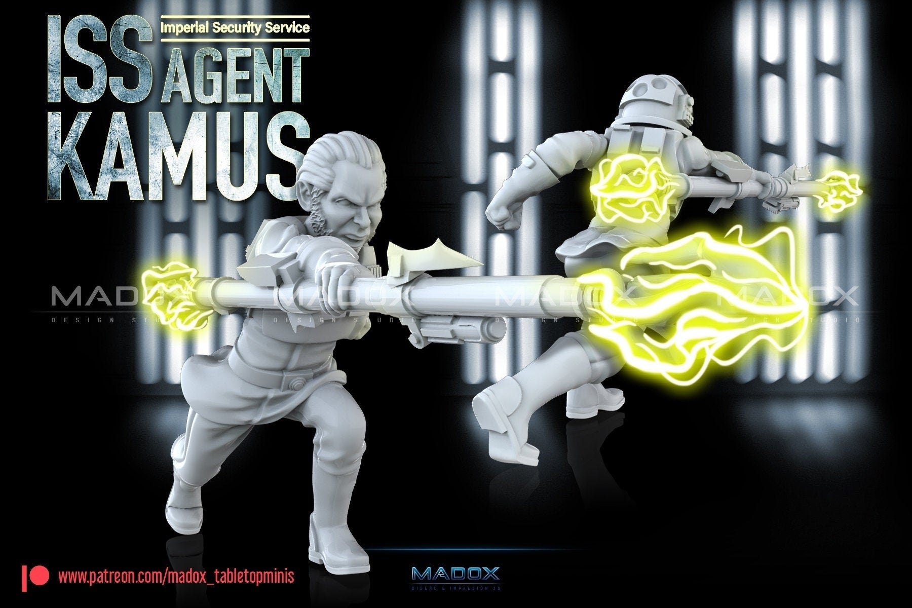 Legion ISS Agent Kamus (Custom Order) - product image 3 of 5