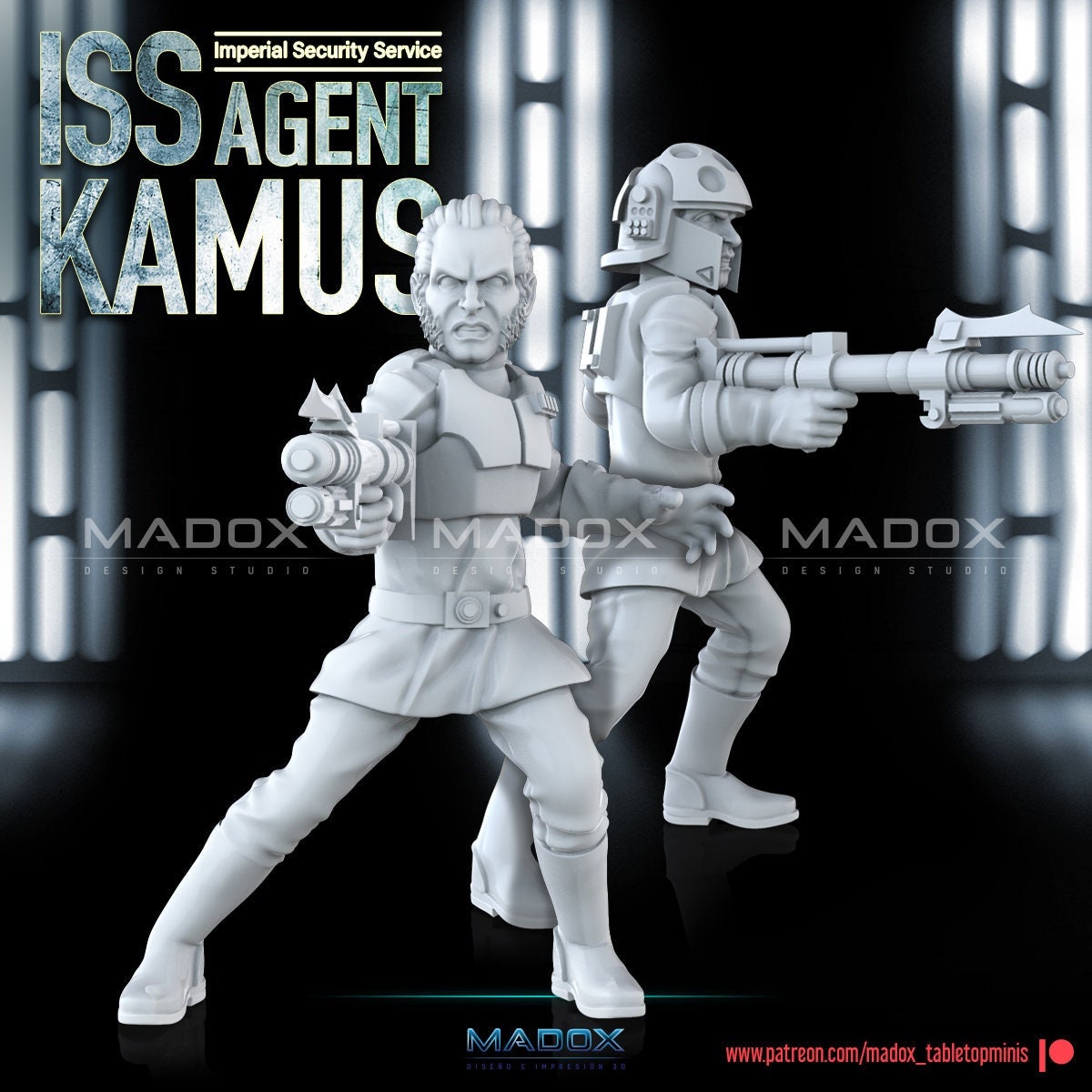 Legion ISS Agent Kamus (Custom Order) - product image 4 of 5