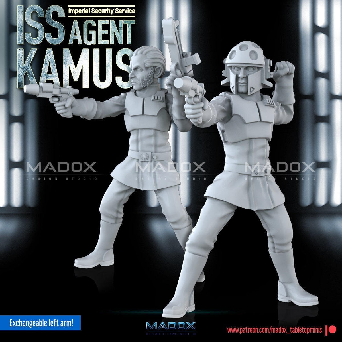 Legion ISS Agent Kamus (Custom Order) - product image 5 of 5