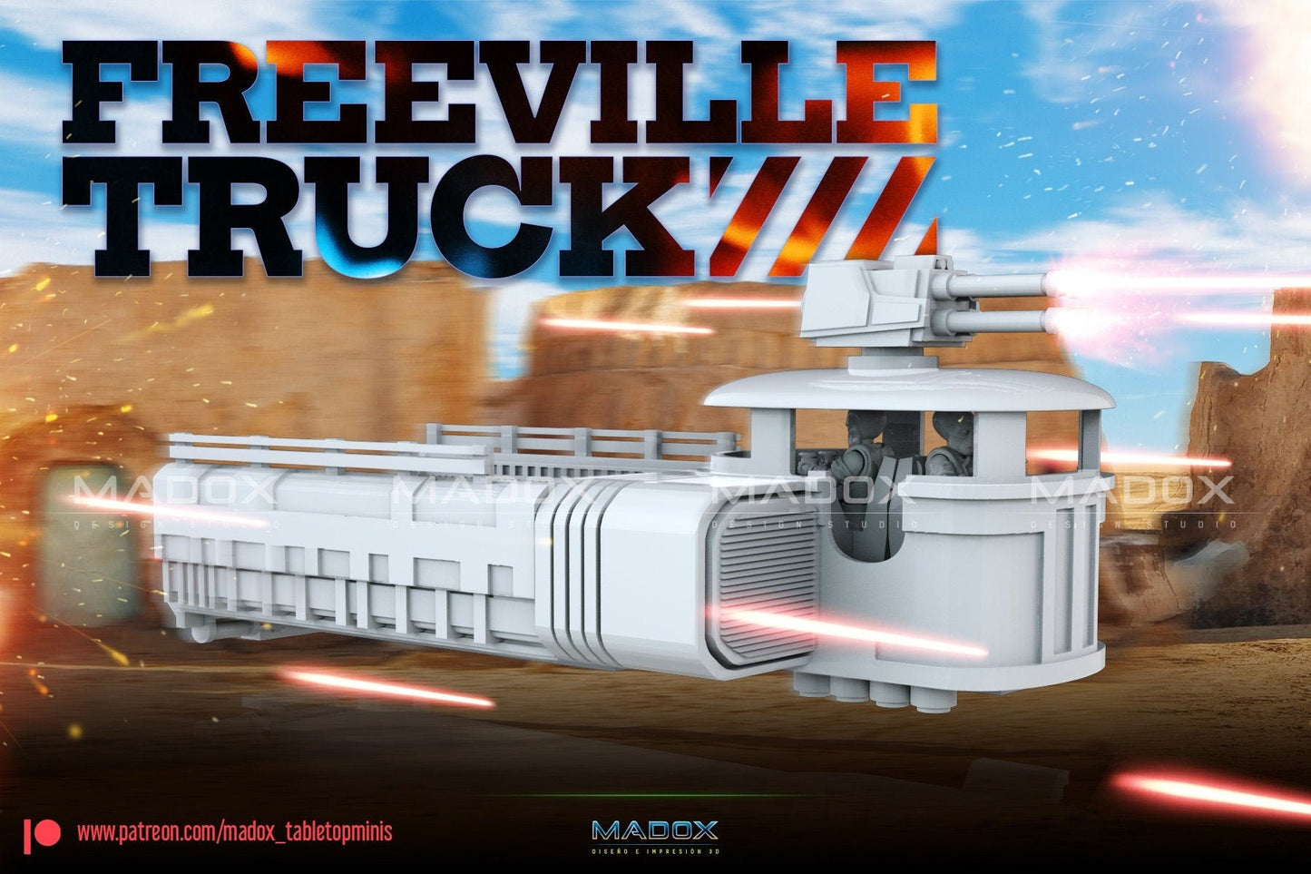 Legion Freeville Truck (Custom Order) - product image 1 of 3