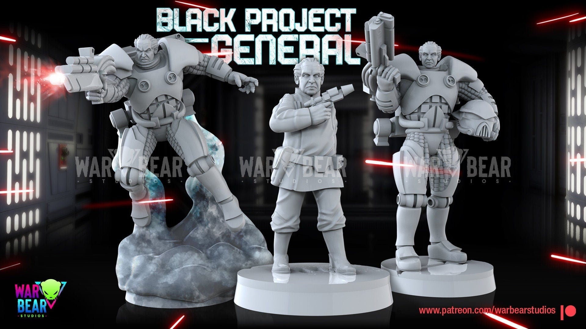 Legion Black Project General (Custom Order) - product image 1 of 5