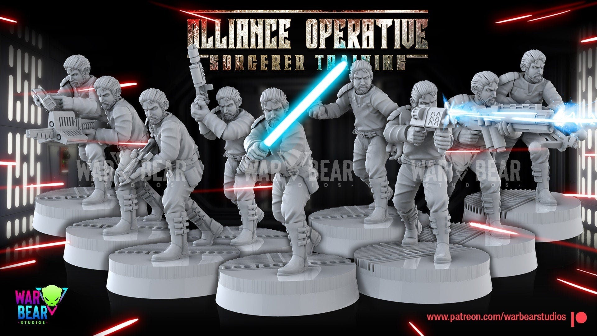 Legion Alliance Operative Sorcerer Training (Custom Order) - product image 1 of 5