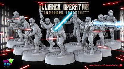 Legion Alliance Operative Sorcerer Training (Custom Order) - product image 1 of 5