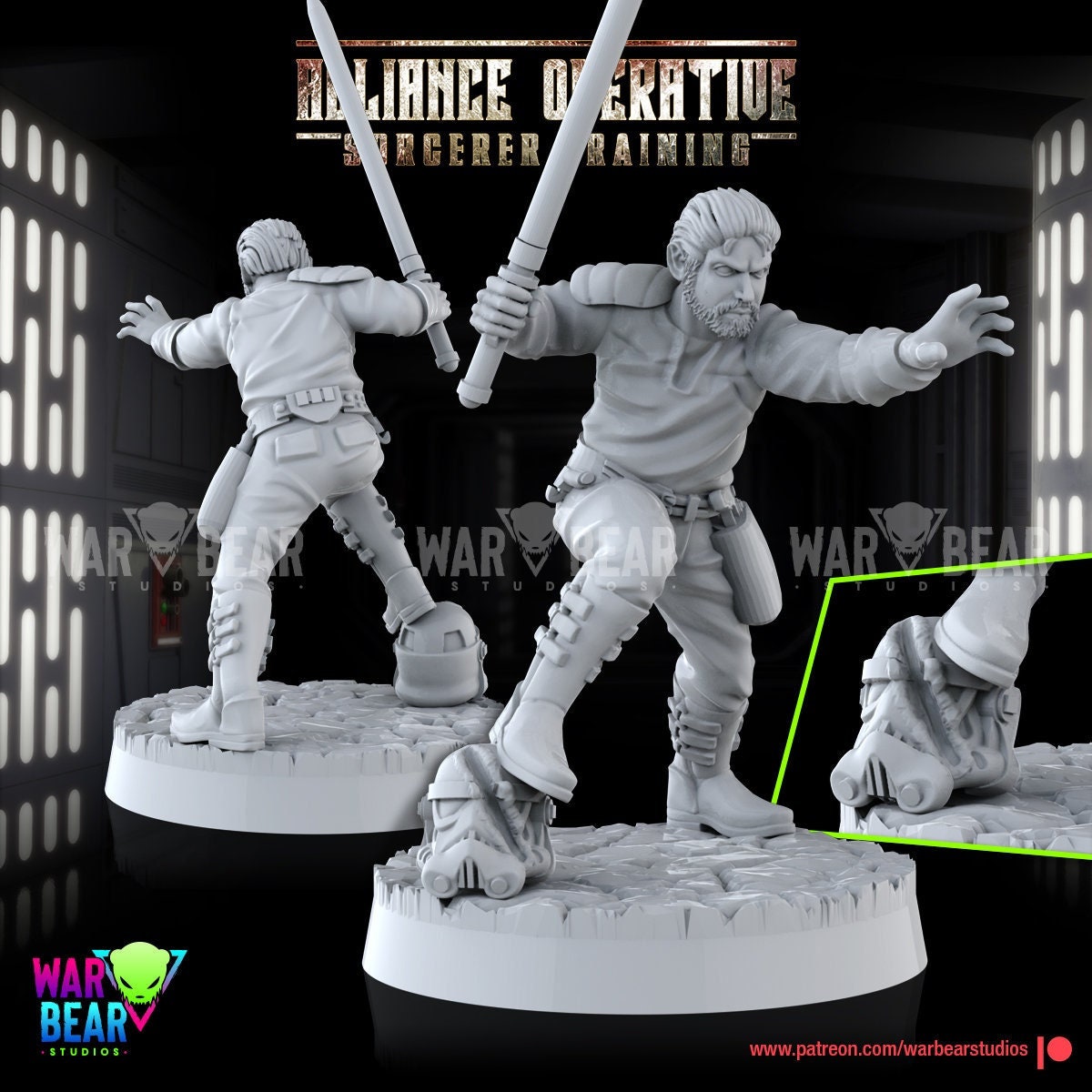 Legion Alliance Operative Sorcerer Training (Custom Order) - product image 4 of 5