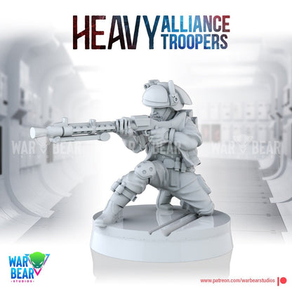 Legion Heavy Alliance Troopers (Custom Order) - product image 2 of 5