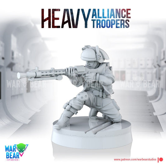 Legion Heavy Alliance Troopers (Custom Order) - product image 2 of 5