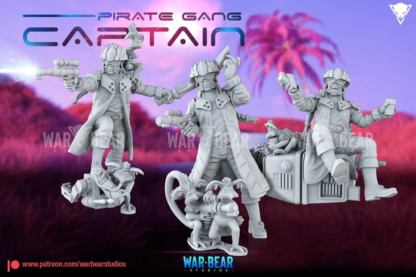 Legion Pirate Gang Captain (Custom Order) - product image 1 of 4