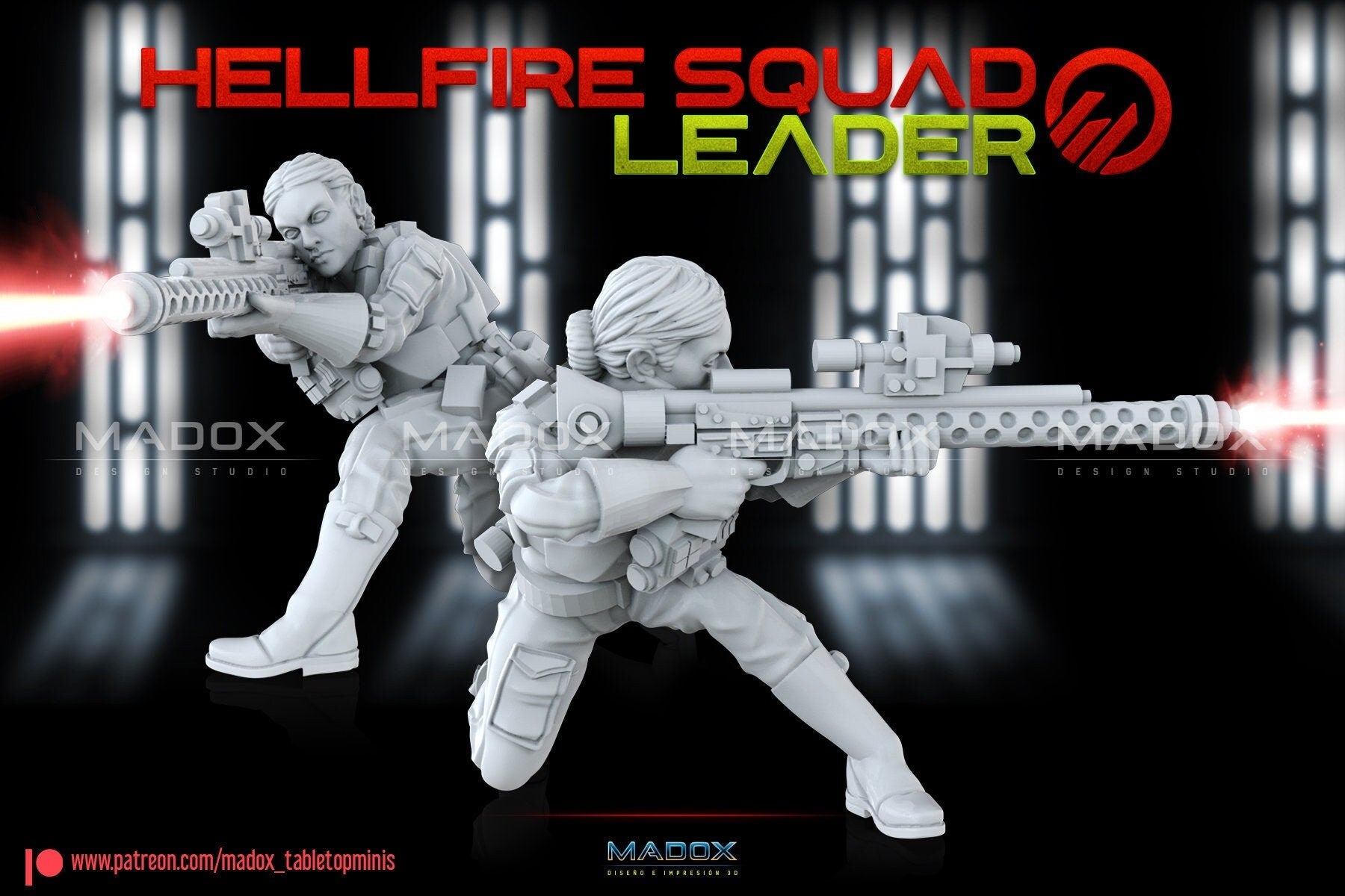 Legion Hellfire Squad Leader (Custom Order) - product image 3 of 5