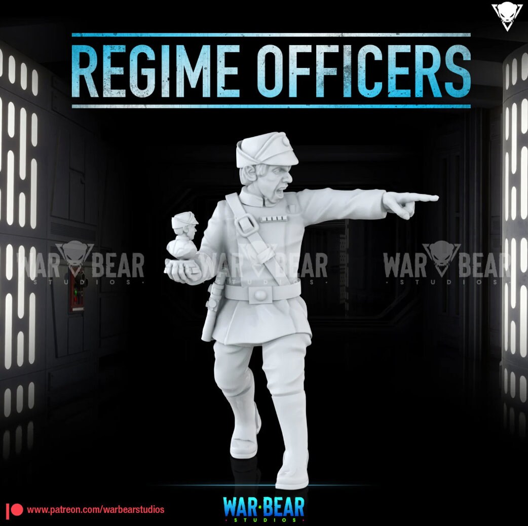 Legion Imperial Regime Officers (Custom Order) - product image 7 of 9