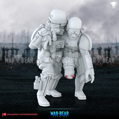 Legion Buckethead Combat Medics (Custom Order) - product image 3 of 5