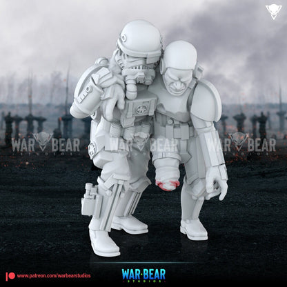 Legion Buckethead Combat Medics (Custom Order) - product image 3 of 5