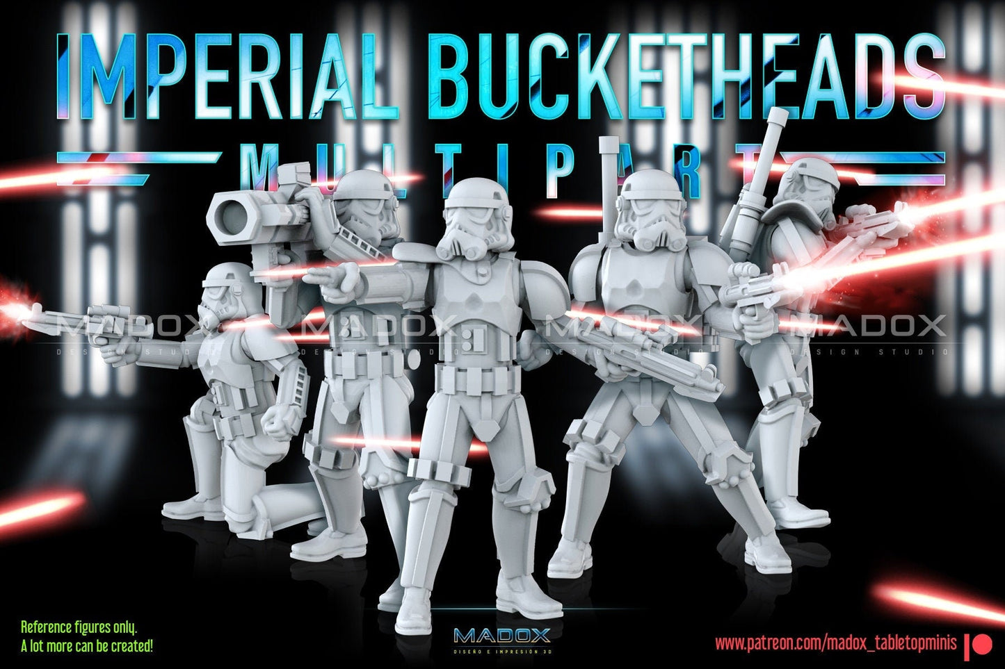 Legion Imperial Bucketheads (Custom Order) - product image 3 of 5
