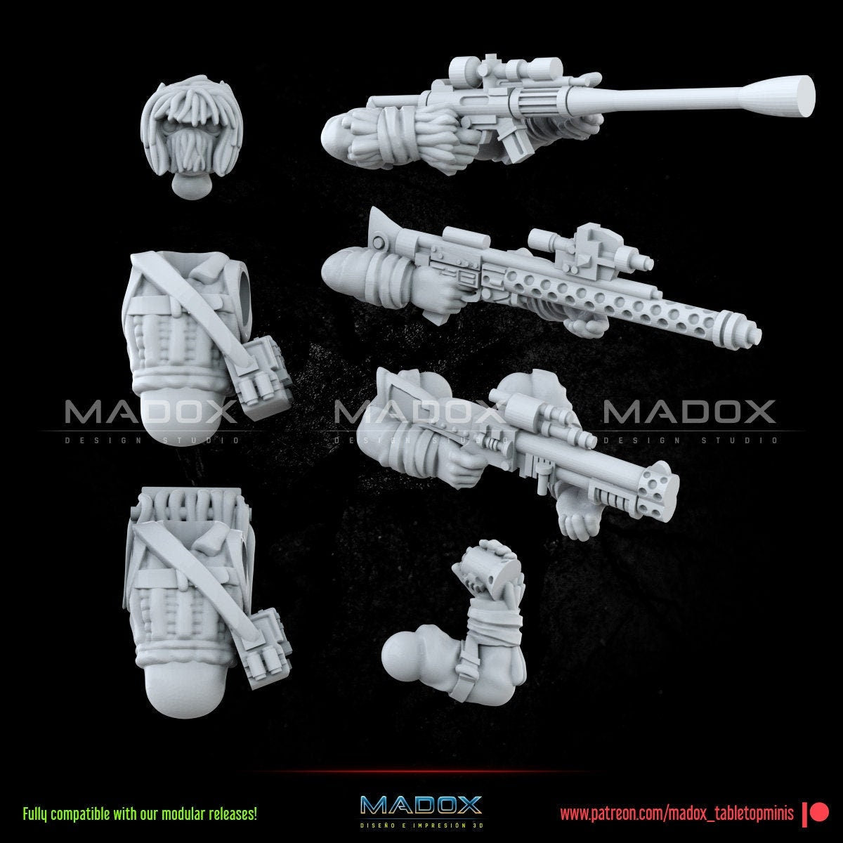 Legion Red Skinned Insurgents (Custom Order) - product image 3 of 5