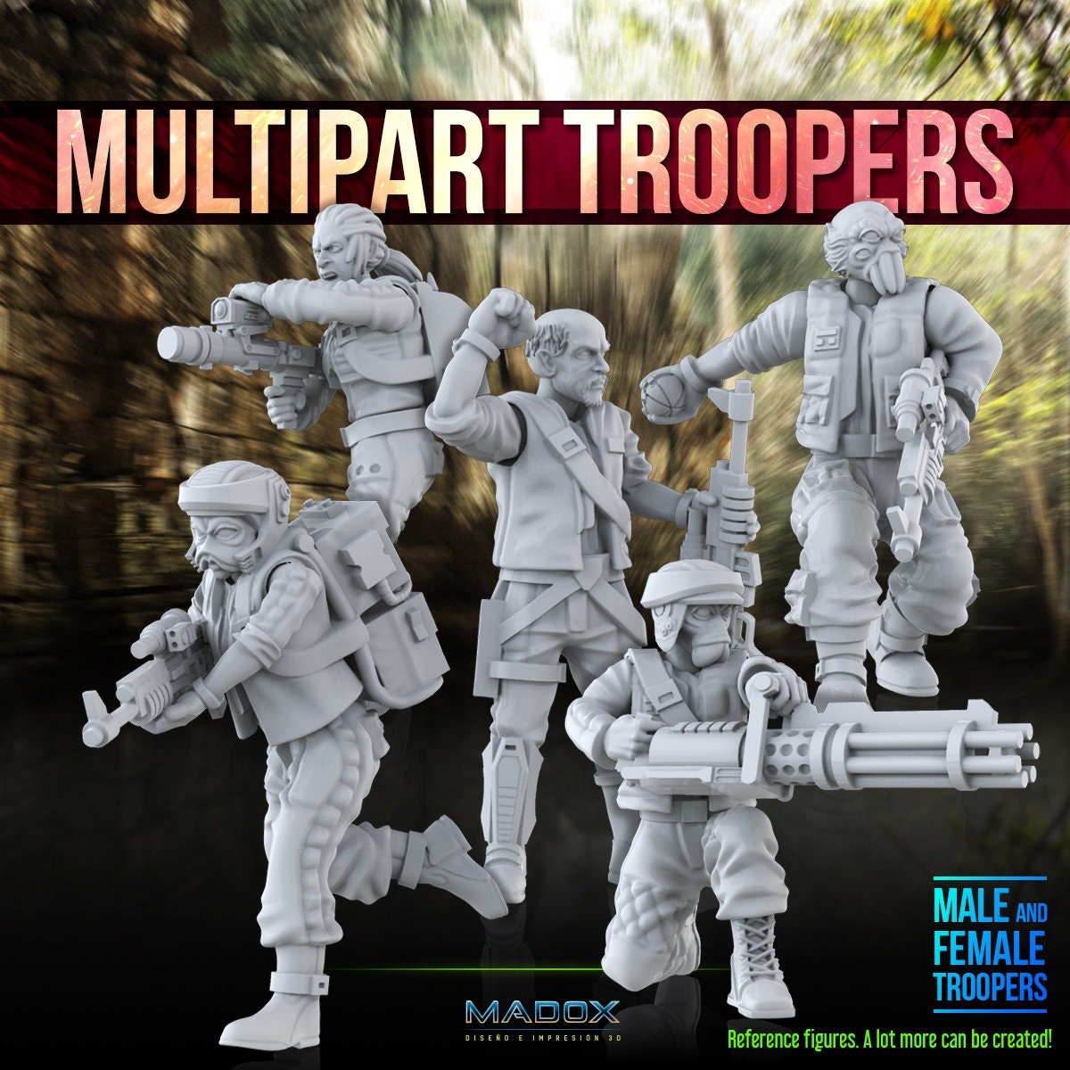 Legion Alliance Troopers (Custom Order) - product image 5 of 5