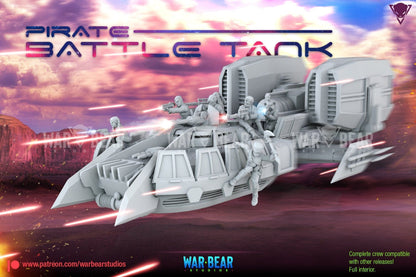 Legion Pirate Battle Tank (Custom Order) - product image 1 of 4
