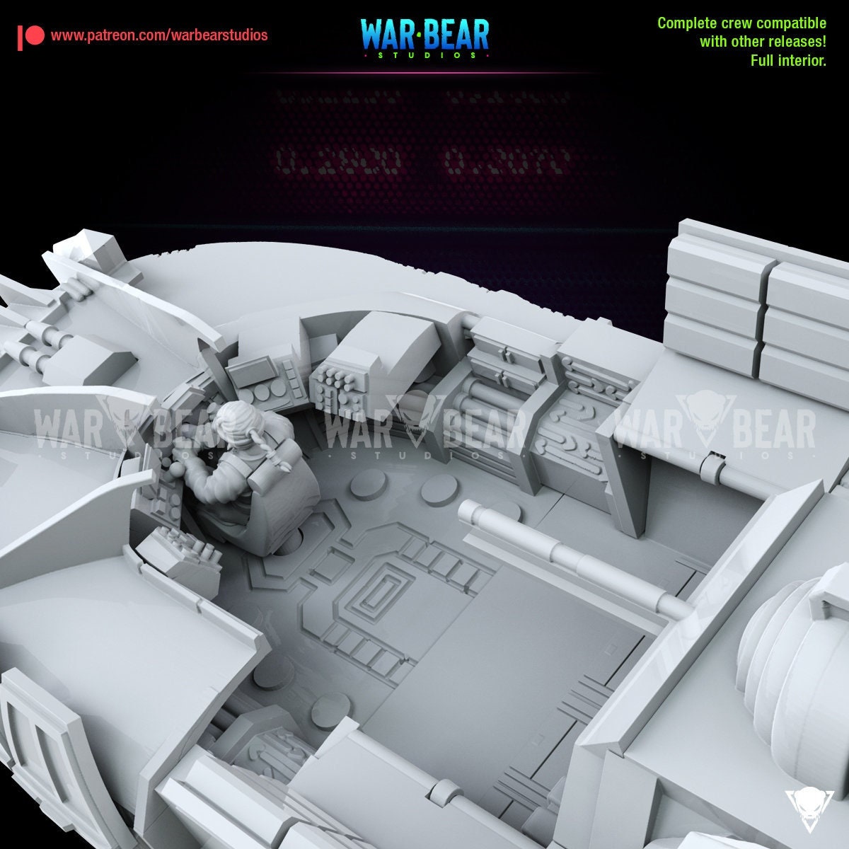 Legion Pirate Battle Tank (Custom Order) - product image 3 of 4