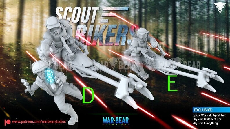 Legion Scout Bikers (Custom Order) - product image 2 of 3