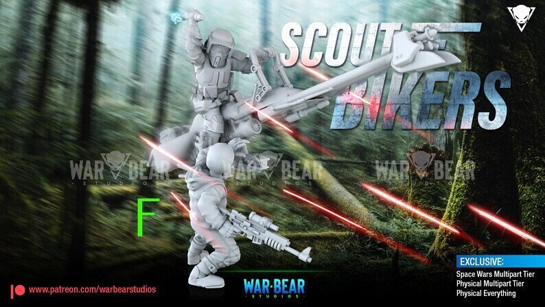 Legion Scout Bikers (Custom Order) - product image 3 of 3