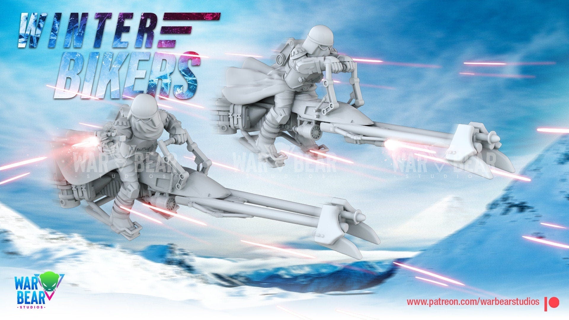 Legion Winter Bikers (Custom Order) - product image 2 of 5