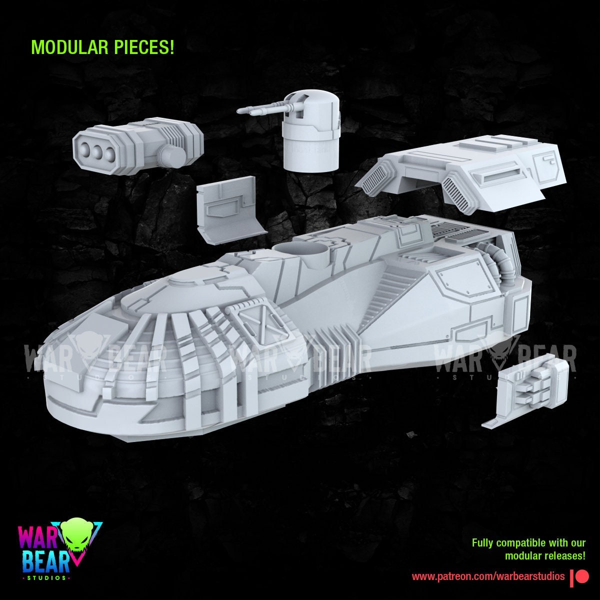 Legion -Insurgent Hovertank (Custom Order) - product image 3 of 3