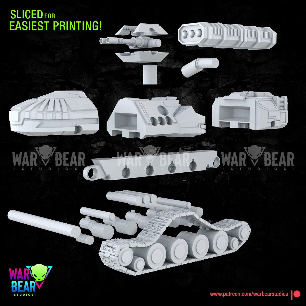 Legion -Insurgent Heavy Attack Tank (Custom Order) - product image 2 of 2