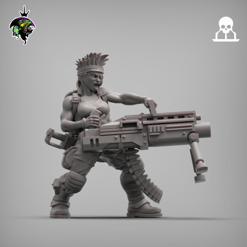 SpaceNam Sgt Hawker - Reptilian Overlords (Custom Order) - product image 4 of 6