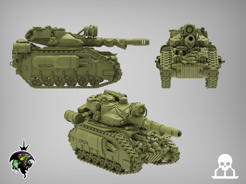 SpaceNam Caiman MKI MBT - Reptilian Overlords (Custom Order) - product image 2 of 6