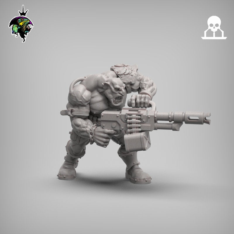 SpaceNam - Space Ogre Squad - Reptilian Overlords (Custom Order)