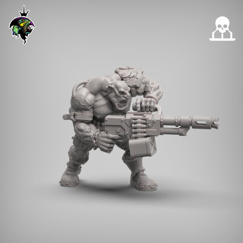 SpaceNam Space Ogre Squad - Reptilian Overlords (Custom Order) - product image 5 of 6