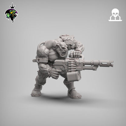 SpaceNam Space Ogre Squad - Reptilian Overlords (Custom Order) - product image 5 of 6