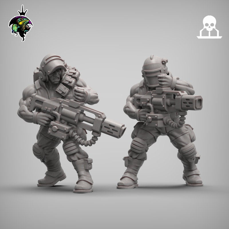 SpaceNam Space Welder Team x2 - Reptilian Overlords (Custom Order) - product image
