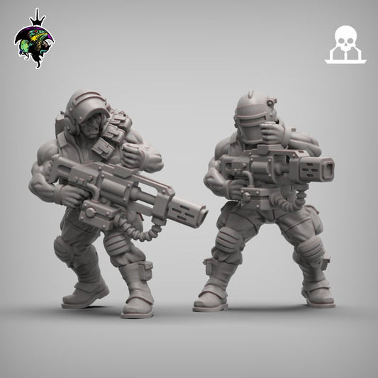 SpaceNam Space Welder Team x2 - Reptilian Overlords (Custom Order) - product image