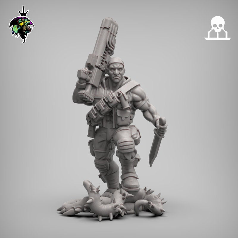 SpaceNam PlasRifle Team x2 - Reptilian Overlords (Custom Order) - product image 2 of 5