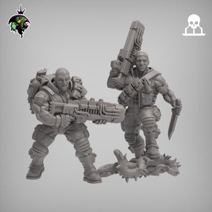 SpaceNam PlasRifle Team x2 - Reptilian Overlords (Custom Order) - product image 5 of 5