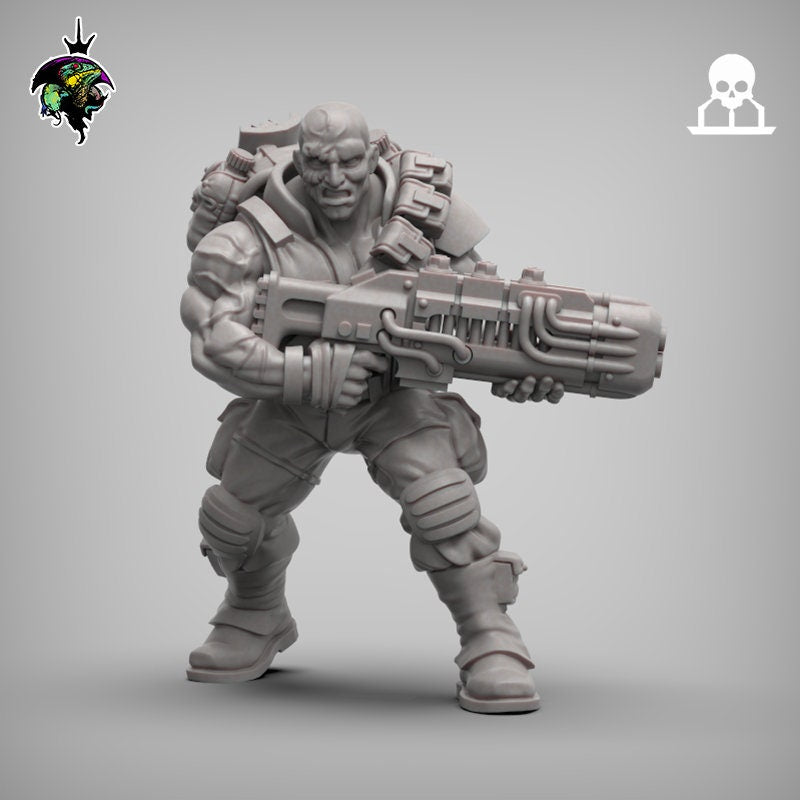 SpaceNam PlasRifle Team x2 - Reptilian Overlords (Custom Order) - product image 1 of 5