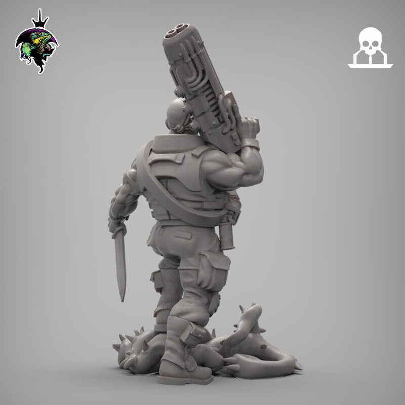 SpaceNam PlasRifle Team x2 - Reptilian Overlords (Custom Order) - product image 4 of 5