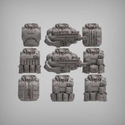 SpaceNam Infantry Squad V1.0 x10 - Reptilian Overlords (Custom Order) - product image 5 of 7