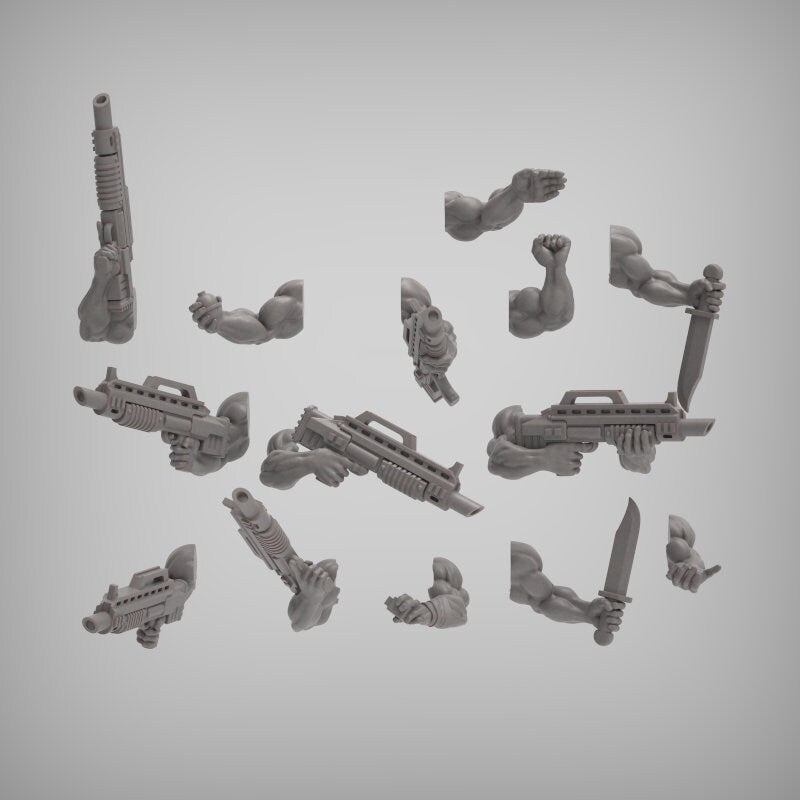 SpaceNam Infantry Squad V1.0 x10 - Reptilian Overlords (Custom Order) - product image 3 of 7