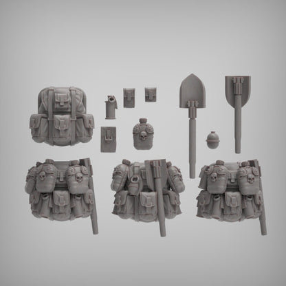 SpaceNam Infantry Squad V1.0 x10 - Reptilian Overlords (Custom Order) - product image 6 of 7