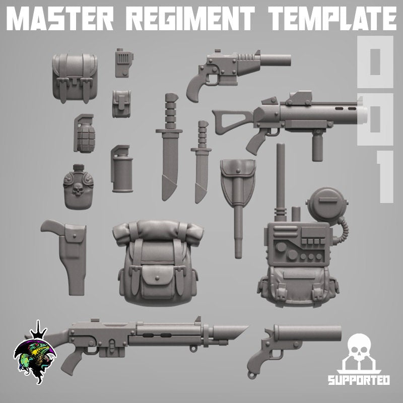 MRT Infantry Squad x10 - Reptilian Overlords (Custom Order) - product image 2 of 10