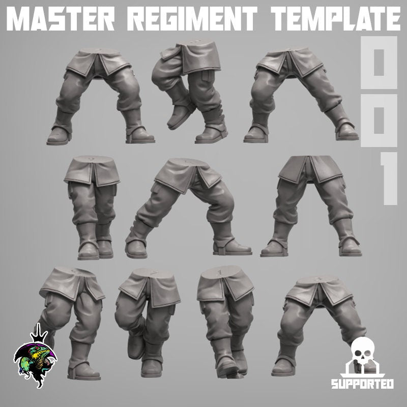 MRT Infantry Squad x10 - Reptilian Overlords (Custom Order) - product image 3 of 10