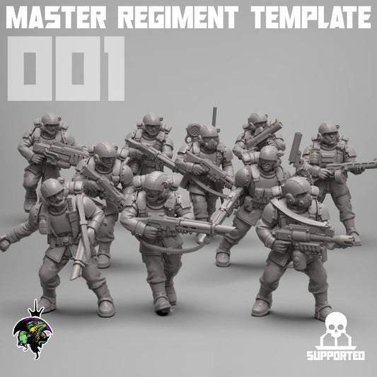 MRT - Infantry Squad x10 - Reptilian Overlords (Custom Order)