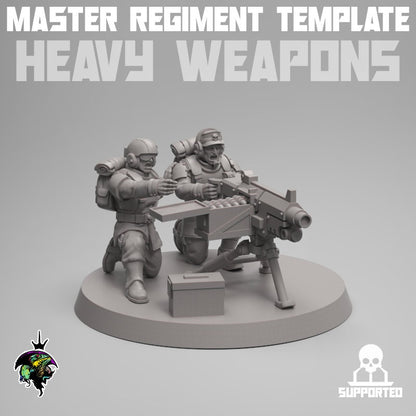 MRT Heavy Weapon Teams x3 - Reptilian Overlords (Custom Order) - product image 5 of 6