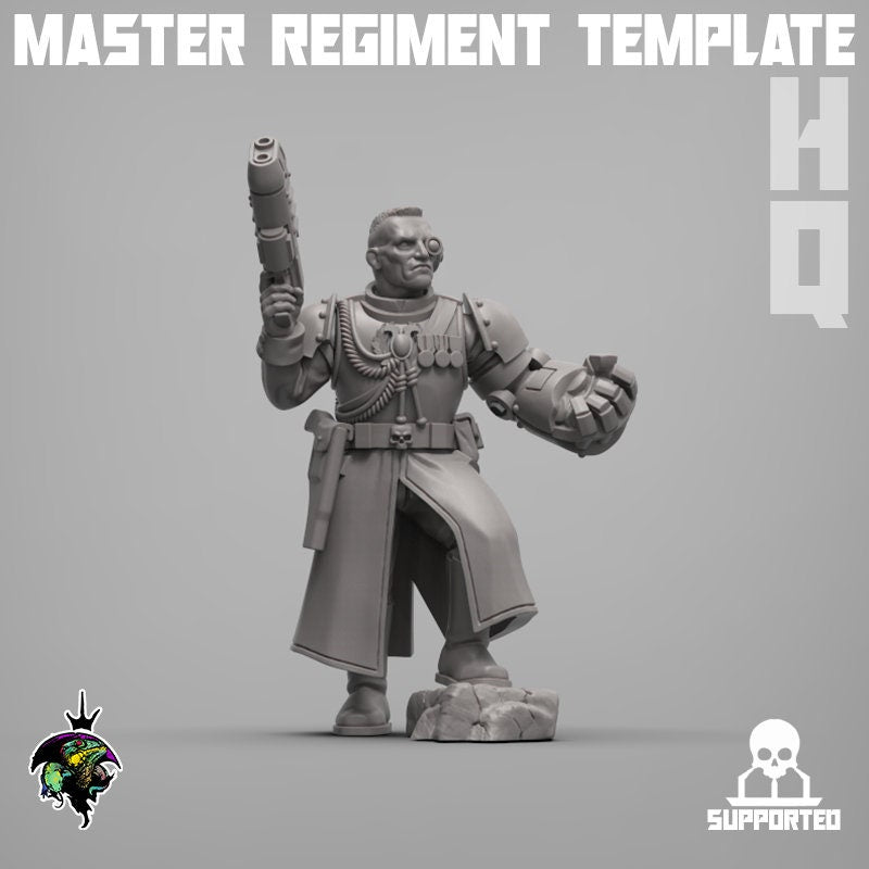 MRT Command Squad Upgrade Set - Reptilian Overlords (Custom Order) - product image 2 of 10