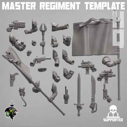 MRT Command Squad Upgrade Set - Reptilian Overlords (Custom Order) - product image 5 of 10
